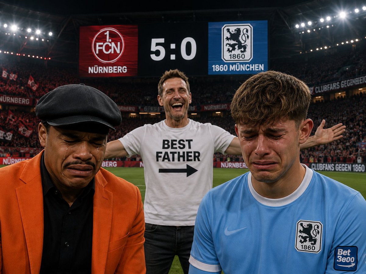 Jaethi22's tweet photo. Blamage im DFB-Pokal: Rüdiger Rammel und seine Truppe verlieren 5:0 gegen Nürnberg 
#rammel1860 https://t.co/21LKGAvAAO