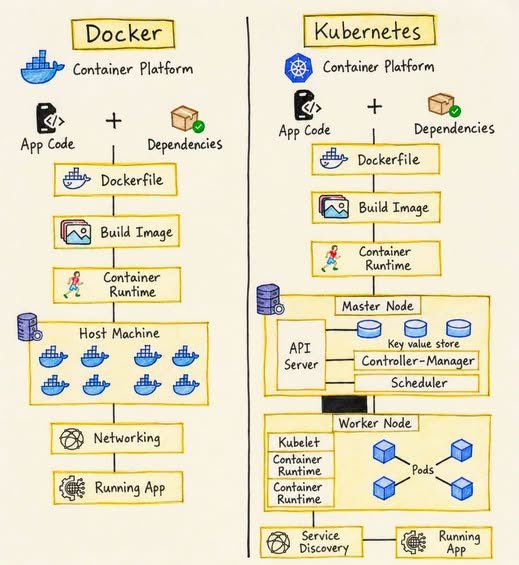 Sheraj99's tweet photo. Docker vs Kubernetes #BigData #Analytics #DataScience #AI #MachineLearning #IoT #IIoT #Python #RStats #TensorFlow #Java #JavaScript #ReactJS #GoLang #CloudComputing #Serverless #DataScientist #Linux #Programming #Coding #100DaysofCode #SQL https://t.co/UmLMTGjZtS