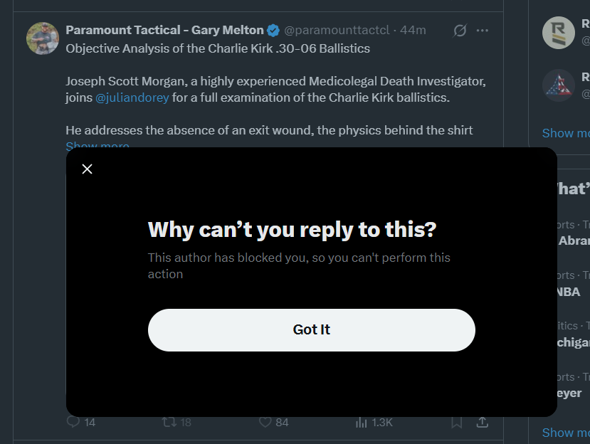 TheBusick's tweet photo. I'm chapping asses by asking the easiest of questions. This Butthole blocked me 😂 https://t.co/pcCt7QgwJu
