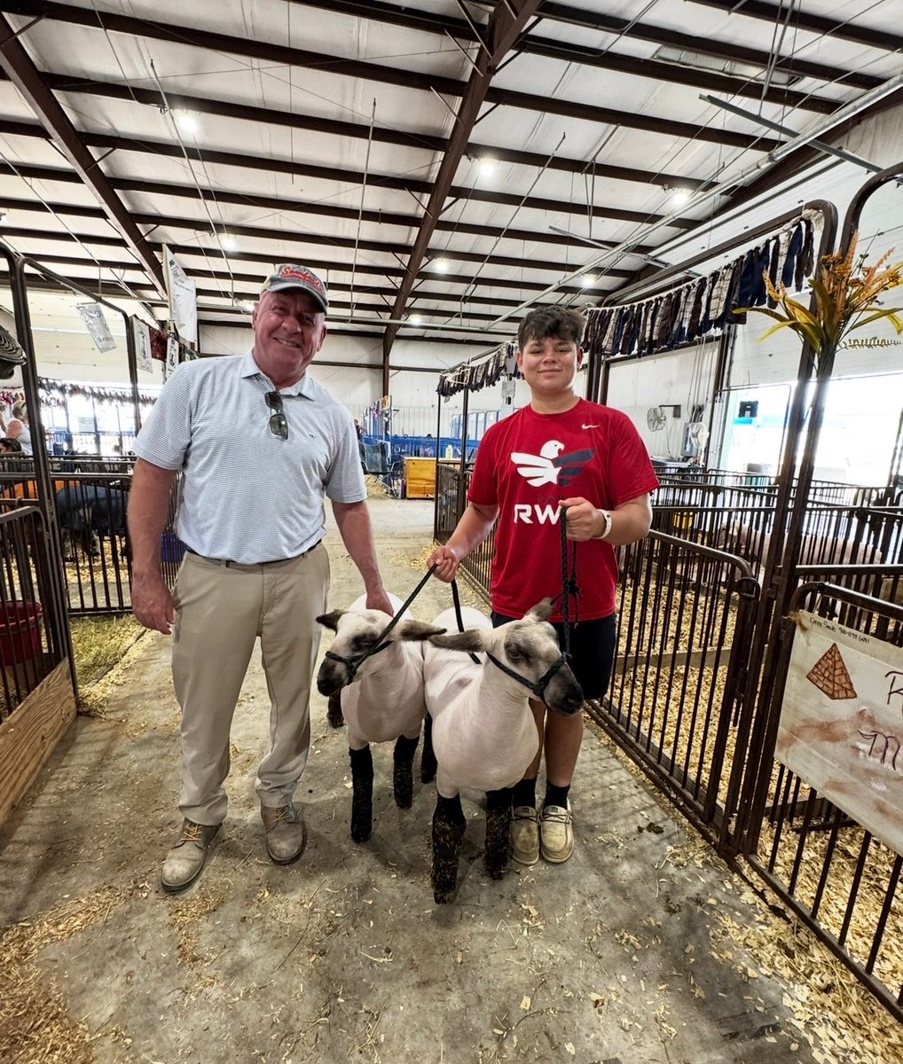 davetaylorOH's tweet photo. Charity and I had a great time at the Perry County Fair yesterday! Loved getting out to meet so many incredible folks across the community. 🎡🇺🇸

Special thanks to Commissioners Scott Owen, Chase Bennett, and Ben Carpenter, GOP Chairman Kent Cannon, Auditor Derek Householder, Ohio State Central Committee member Gary Cates, and State Rep Mark Johnson!

And a huge shoutout to Hunter Barrera for taking home both Grand Champion AND Reserve Grand Champion Lamb awards this year! Incredible work! 👏

#perrycountyohio #davidtaylorforcongress #Ohio #ohio02