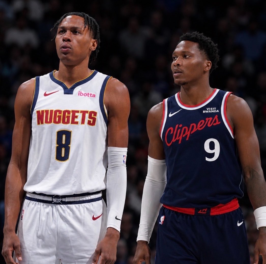 esidery's tweet photo. Restricted free agency is at a complete standstill for three key players:

Jalen Duren
Peyton Watson
Bennedict Mathurin

All are expected to eventually re-sign on multi-year deals, but there is serious sign-and-trade interest from various teams on Watson and Mathurin. https://t.co/iyuUrE6UaJ
