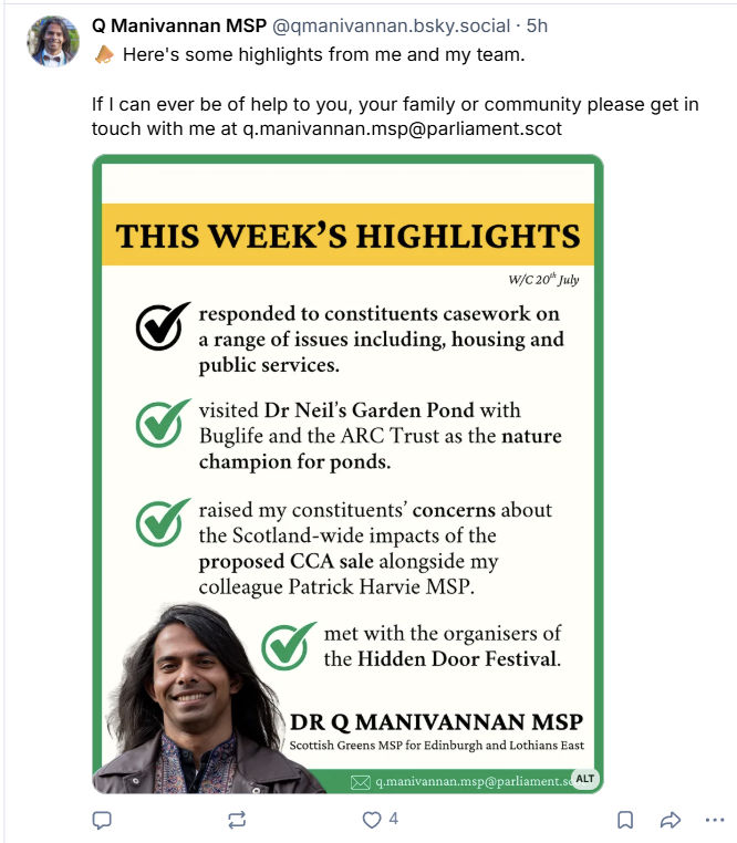 AgentP22's tweet photo. Dr Q has been rushed off his feet again.

He responded to emails, visited a pond and went to a meeting. 

Imagine publishing a 'highlights' poster for that.

Don't forget, he's getting paid over £77K a year for this nonsense. https://t.co/krjJUvDAWU