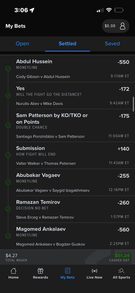 216Pickz's tweet photo. Solid night of UFC betting! #UFC looking forward to Belgrade this week 🔥 https://t.co/wSwjKKAL0K