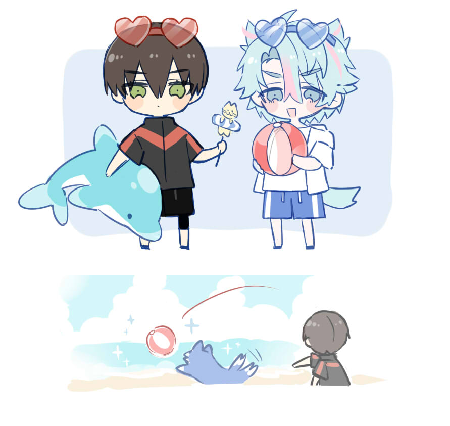 chimmmm1002's tweet photo. 🐬☀️🍉 https://t.co/0muSmDoQGR