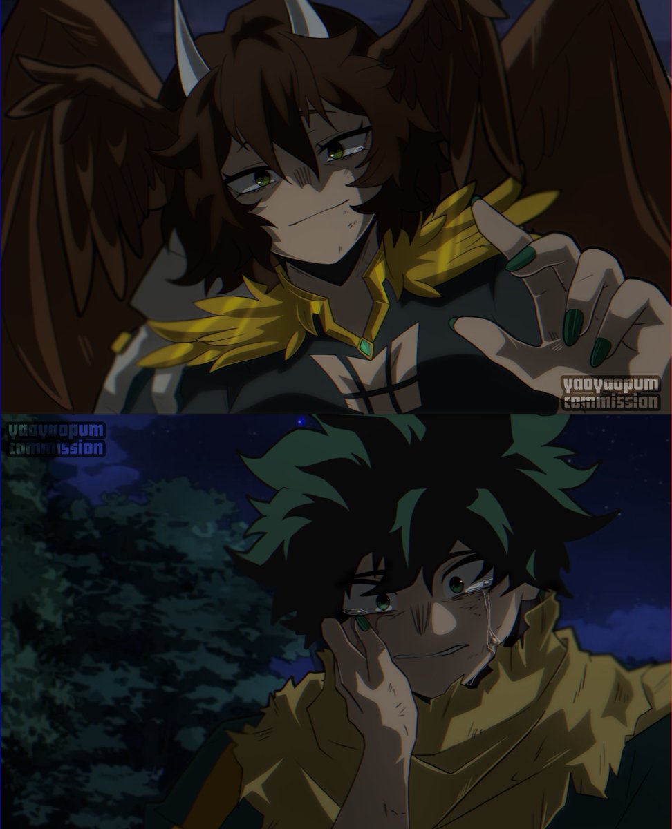 OfLurking's tweet photo. Story in replies 😌🫶💚 

Wonderful artwork is by @yaoyaopum

#mha #myheroacademia #izukumidoriya #ladyaeth #izueth https://t.co/0Pe27wqBwU