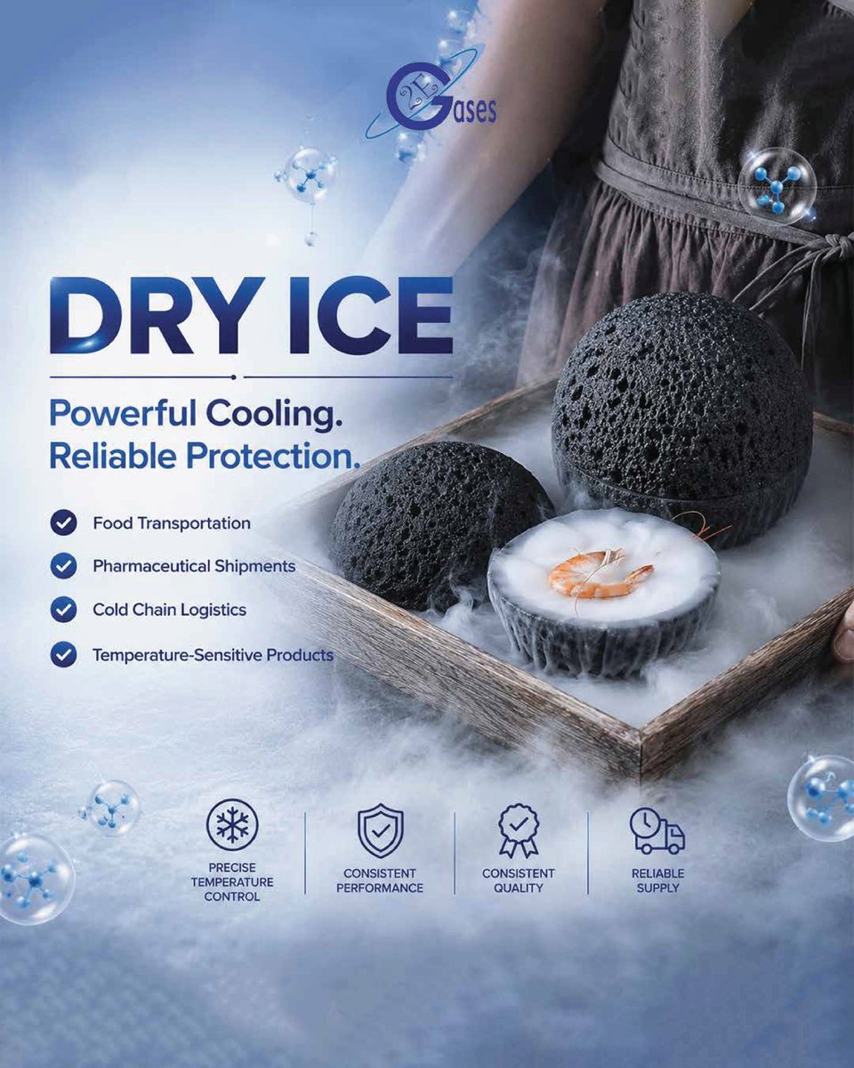 DoubleEnergyGas's tweet photo. Not every cooling application requires the same solution.

Whether you need liquid nitrogen for precision cooling or dry ice for temperature-controlled transportation, choosing the right product makes all the difference. https://t.co/604CUm75YN