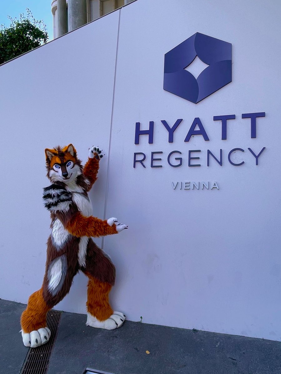 CarbineCoyote's tweet photo. I'm home after enjoying a week in Vienna and at #Awoostria2026 Con was great! Can definitely recommend it, have to see if it is possible for me to come back next year. Also little shoutout to the Hyatt hotel that hosted us, it was a very pleasant stay! https://t.co/E1PIDAW1XF