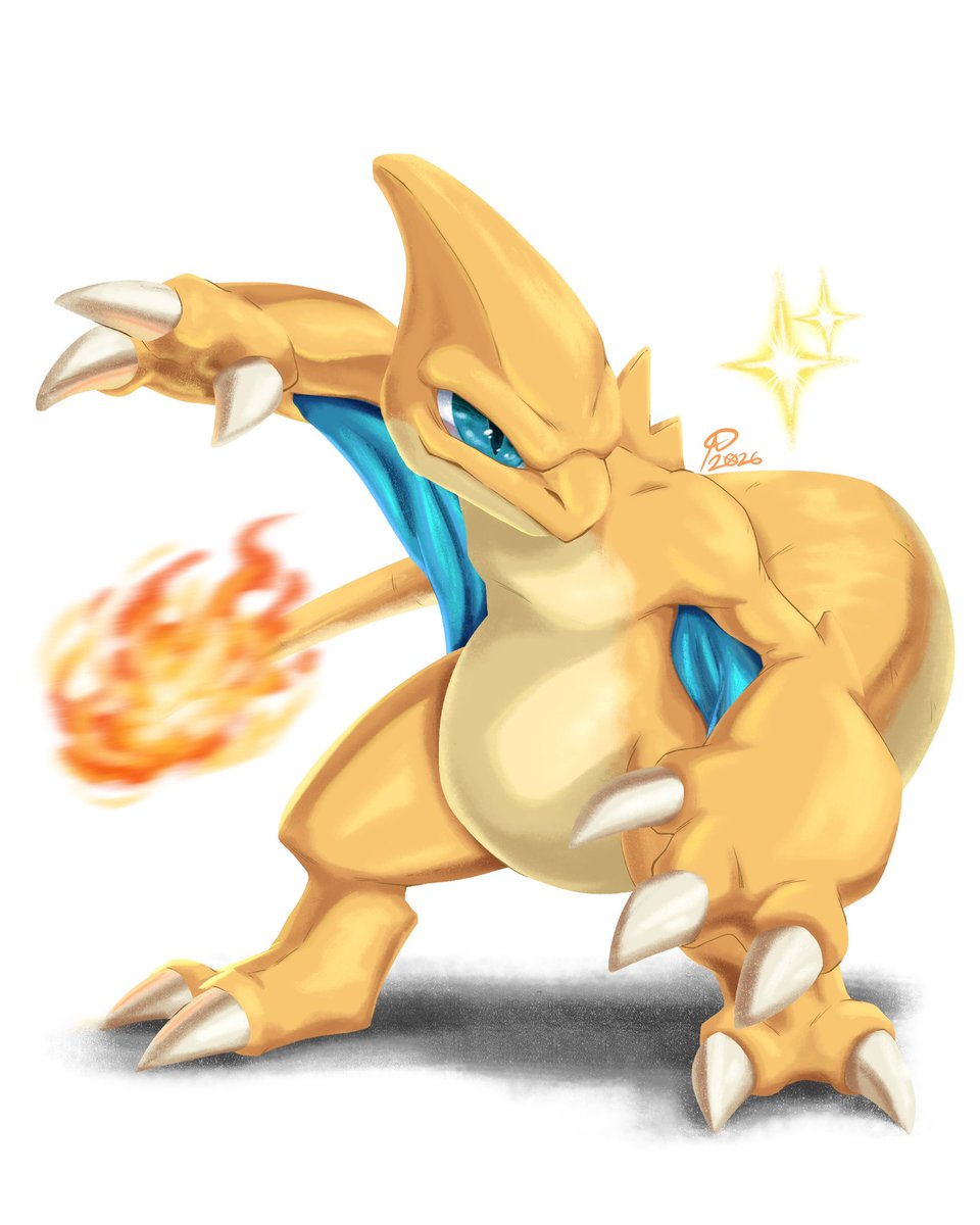 Yes050403's tweet photo. Drawing Pokémon Every Day

No.0005 Charmeleon
Fire
Flame Pokémon https://t.co/phPGubFUBc