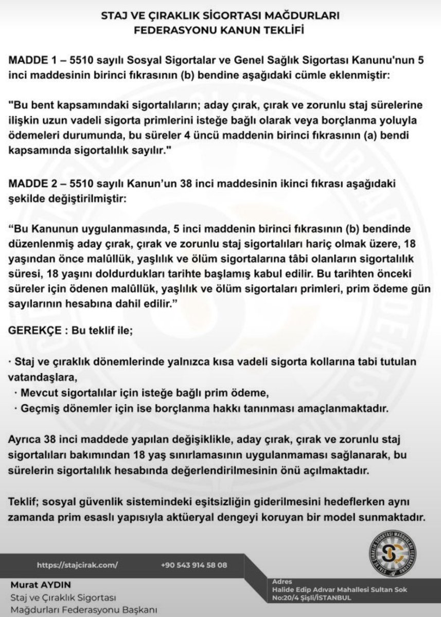 55kenanSamsunlu's tweet photo. Çözüm raporumuzda kanun teklifi taslağında her ayrıntı düşünüldü ,dışardan yorumlara itibar etmeyin.                                                     Stajyer Çırakla Yarınlar Güçlü
#StajyerçırağaOmuzVerenKazanır https://t.co/SLvFYgNILA