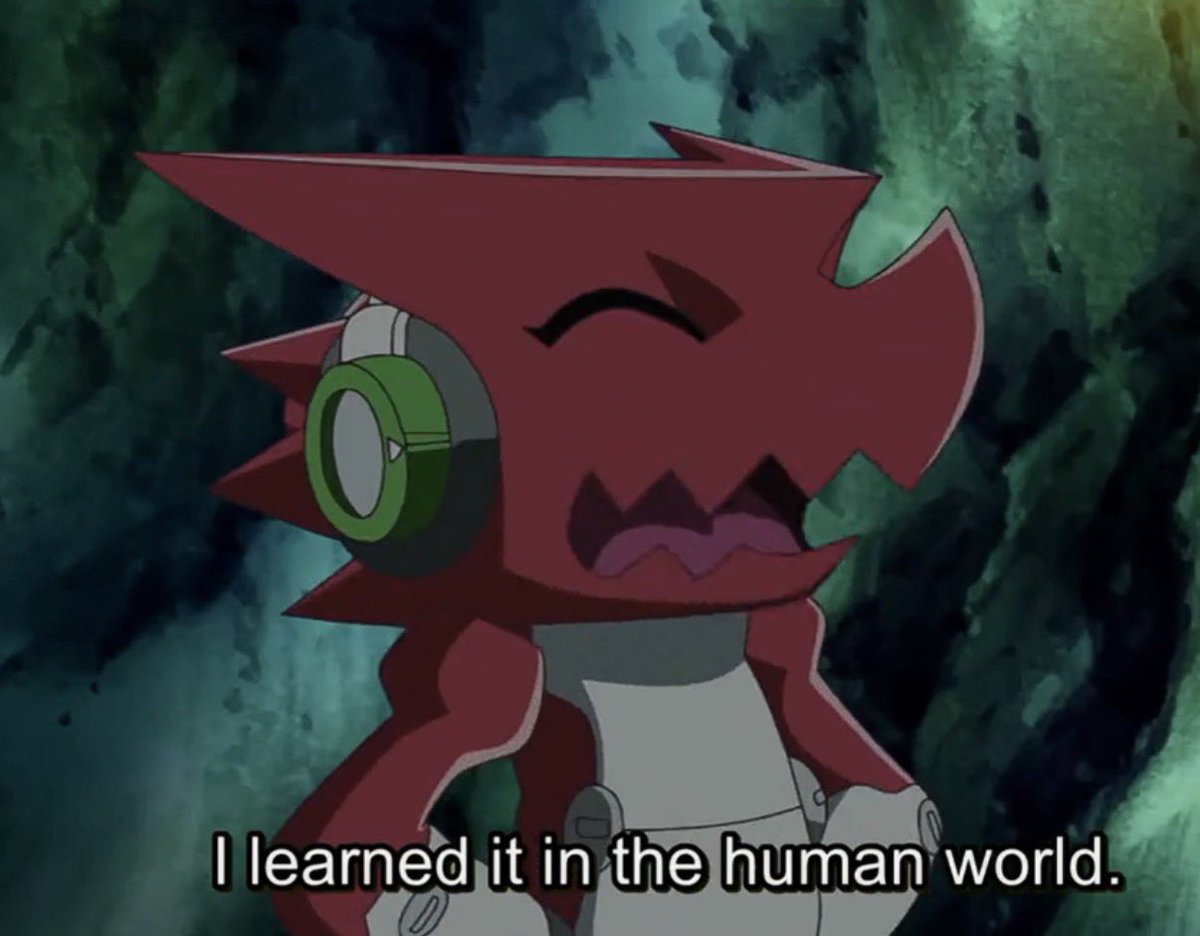 Full_MoxieGame's tweet photo. Started Season 2 of Xros Wars

They made Shoutmon so cute in these episodes ❤️❤️❤️❤️

#Digimon
#デジモン
#shoutmon https://t.co/W1iepz9XEK