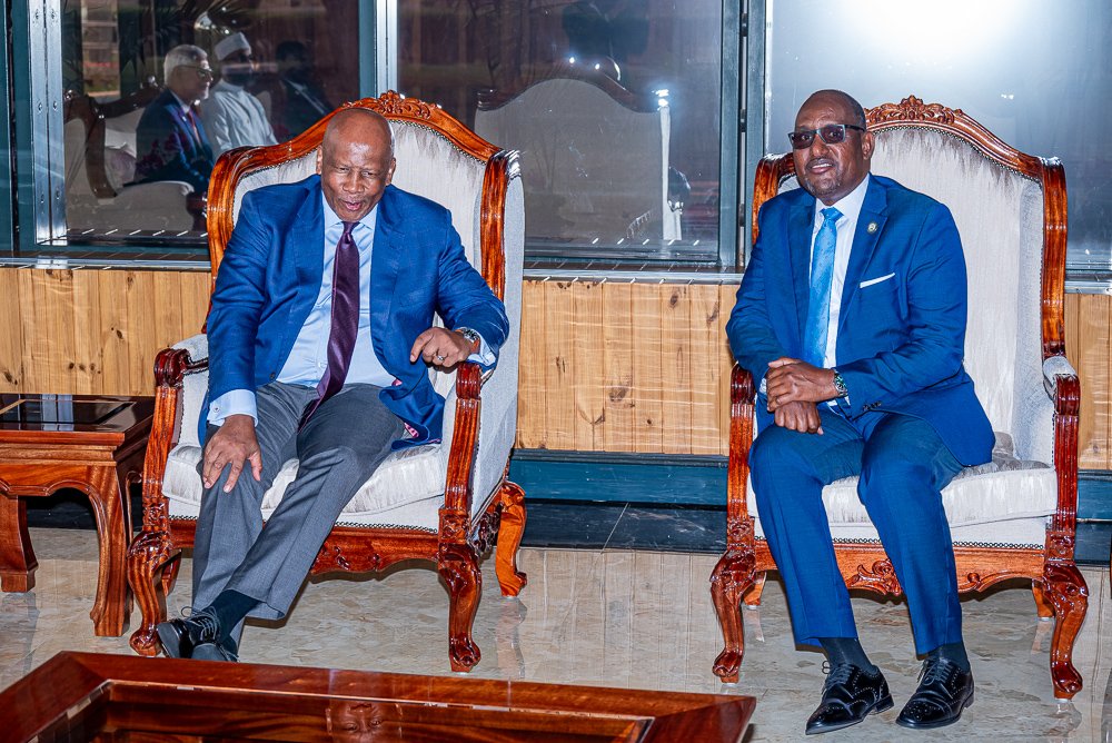 ASHAKURHUSSEIN's tweet photo. Earlier this evening, on behalf of the Ministry of Foreign and Diaspora Affairs @ForeignOfficeKE, and indeed on behalf of the Government 🇰🇪, I had the distinguished honour of receiving His Majesty King Letsie III of #Lesotho 🇱🇸 upon his arrival in #Nairobi for a 5-day visit.

During the visit, H.E. the President of the Republic of #Kenya will host His Majesty on a courtesy call, to advance some of the discussions that the two leaders had in Nairobi recently (June 2026), on the sidelines of the historic #AfricaForwardSummit.

His Majesty King Letsie III will have an intense programme participating in several activities organized by the @IFRCAfrica and @KenyaRedCross in his capacity as IFRC's Food Security Champion.

WELCOME TO #KENYA, YOUR MAJESTY!