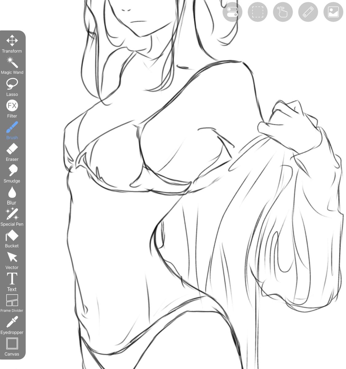 pxmsszn's tweet photo. undressing ~ #wip #sketch #ergoproxy https://t.co/OBH2Xj82sm