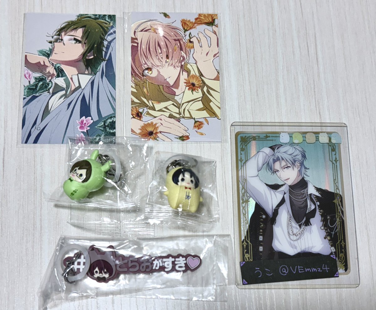 VEmmz4's tweet photo. 【交換・譲渡】アイナナ アイドリッシュセブン めじるしアクセサリー 王様プリン アニナナ 総集編 特典 映画 LINK RING WINDリンウイ 缶バッジ 

譲：一織 大和 三月 虎於
求：環 > 定価+送料

🍮特典は別弾可
🍮めじるし⇆めじるしの異種交換可
🍮郵送交換

検索からもお気軽にお声かけください🍀︎ https://t.co/8B0Y3dgshH