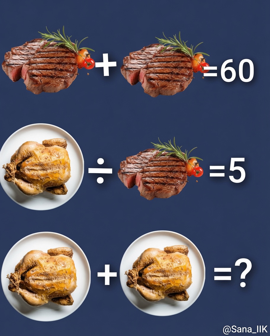Sana_IIK's tweet photo. ▫️
Only people with an IQ over 120 can solve this
in 5 seconds..🧠

Drop your answer below!
. https://t.co/ht2uWFnsm9