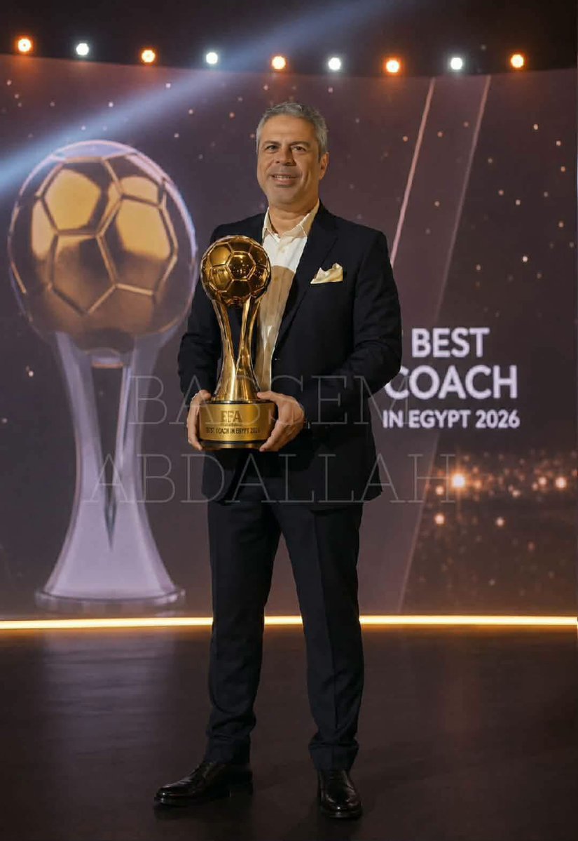 iTalianZamlkawy's tweet photo. معتمد جمال يفوز بجائزة أفضل مدير فني في الدوري المصري في حفل جوائز الأفضل في الكرة المصرية (إيجيبشن فوتبول أووردز) لموسم 2025-2026 https://t.co/EP8LJRMRv3
