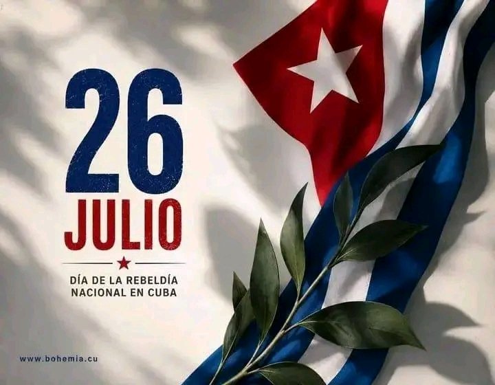 Miraisy71's tweet photo. A 73 años de la gesta del Moncada, su legado vive en quienes convierten el compromiso en acciones. Hoy nuestro mayor desafío sigue siendo Cuba. #MiMoncadaEsLaPatria #MiMoncadaEsHoy https://t.co/a0EhDiVPDO