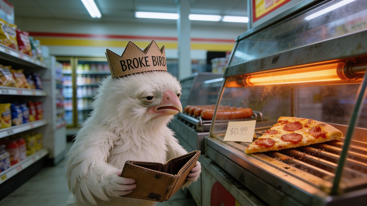 BrokeBirdCoin's tweet photo. Keep dreaming brokies https://t.co/4mt4PN2N3J