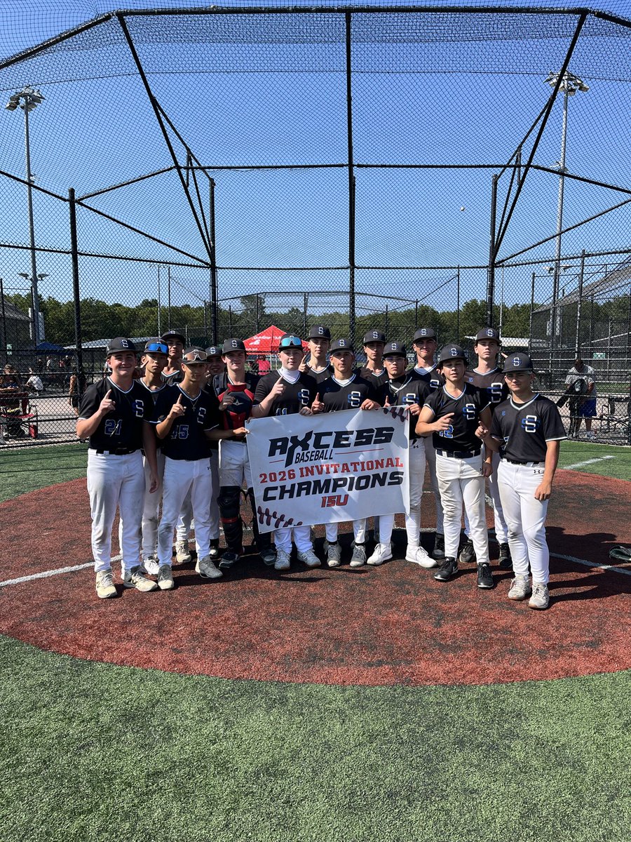 axcessbaseball's tweet photo. Showtime Select O’Neill wins the #AxcessInvitational 15u Championship 🏆 

Gio Balestriere was named MVP after compiling a .500 batting average this weekend 💎 

Giancarlo Contorno pitched a complete game shutout in the championship, striking out five on just 63 pitches! https://t.co/AUFH7wP8bE