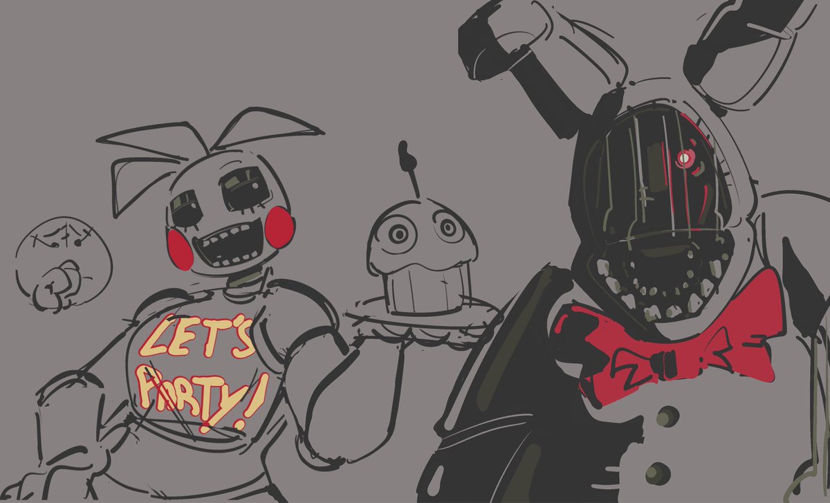 Axommhi's tweet photo. Five goons at Freddy’s https://t.co/vaO5z0btSF