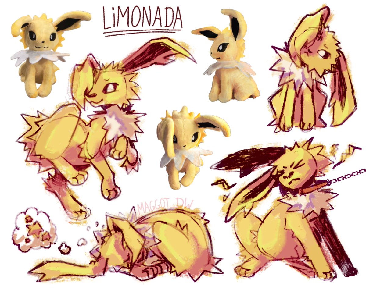 maggot_dw's tweet photo. Bought a jolteon plushie :>
#pokemon #eeveelution https://t.co/i3nHxPx1rl