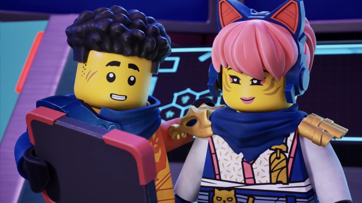 StormingZee's tweet photo. One of my favorite things about Season 4 Part 2 was getting to see the New Ninja team work on their own. Having episodes where the plot is mostly or all about them really proved how well they can carry the show. #ninjagospoilers https://t.co/a8U359ByXW