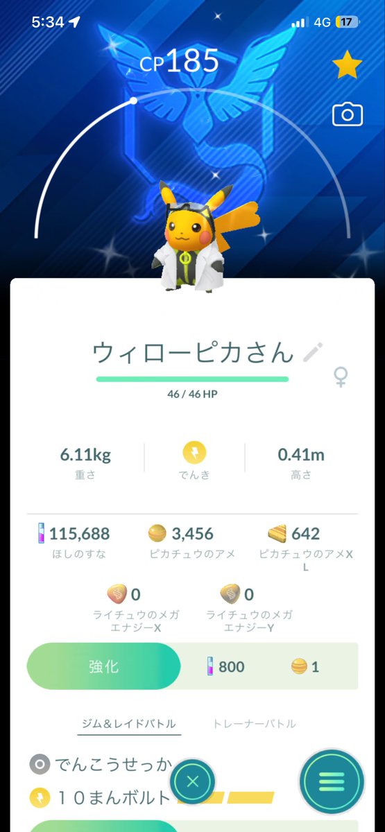 hatopogo722's tweet photo. やったーー!!
 #ポケモンGO https://t.co/f3nU0056HX