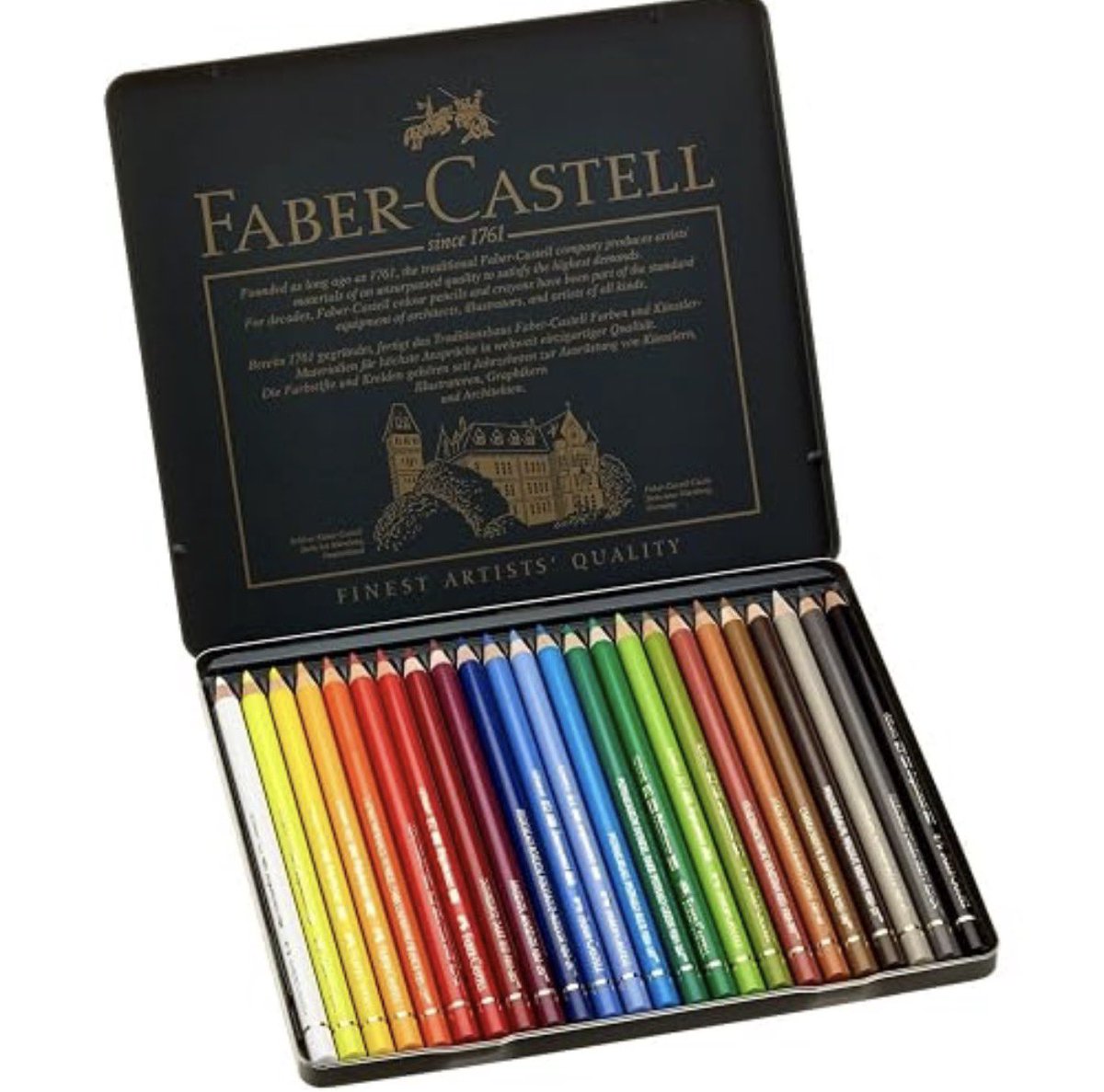 boypupftm's tweet photo. I got gifted Faber-Castell colored pencils by @Sir_Jeof !!! He loves my art :33 thank you so much 😆😋 !!! https://t.co/Y87dCry8Ta