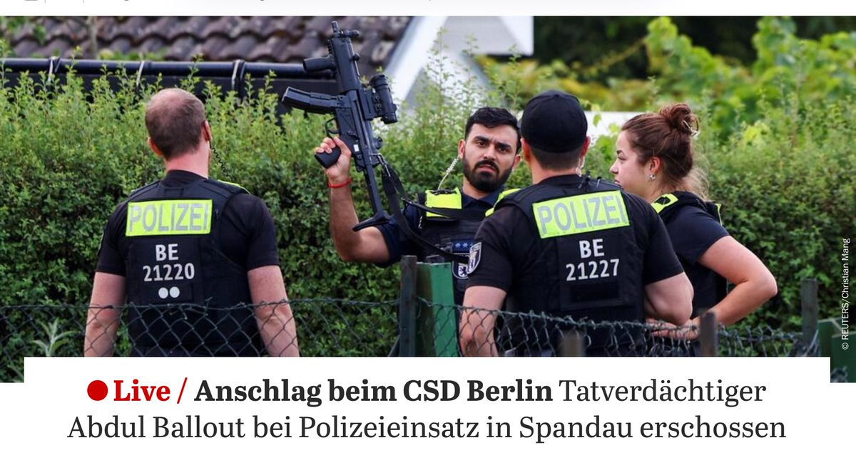 Urbaniok's tweet photo. Der DEUTSCHE Attentäter Abdul Ballout (u.a. 2022 Körperverletzung, Erpressung) mit "libanesischen Wurzeln" zählt in der Kriminalstatistik zu den deutschen Tätern und verringert so die Überrepräsentation ausländischer Täter: Ausbürgerung darf kein Tabuthema mehr sein. https://t.co/wc62Eq0RPe