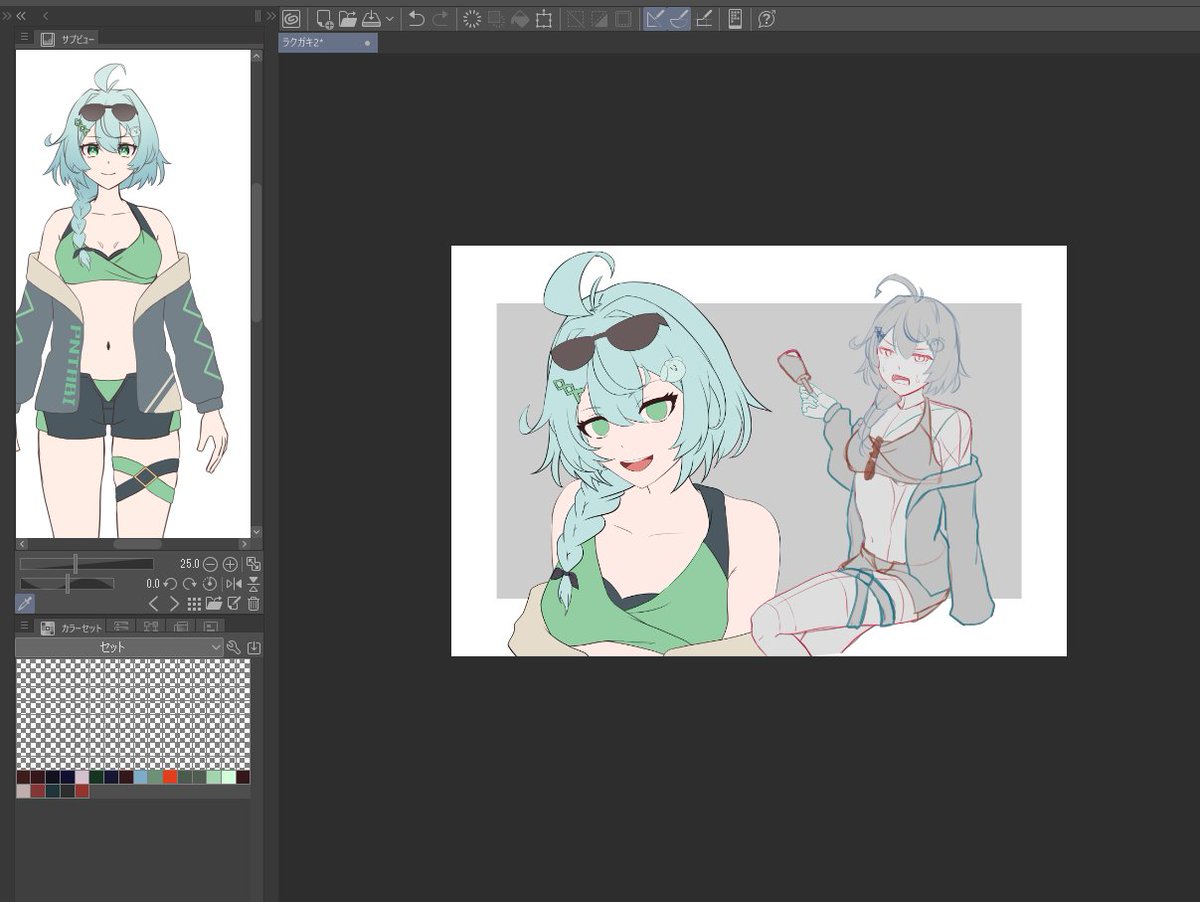 pantabi_vt's tweet photo. 今日にファンボ更新は無理そうかも(2描いている弊害きた) https://t.co/uGcgfkHS0B