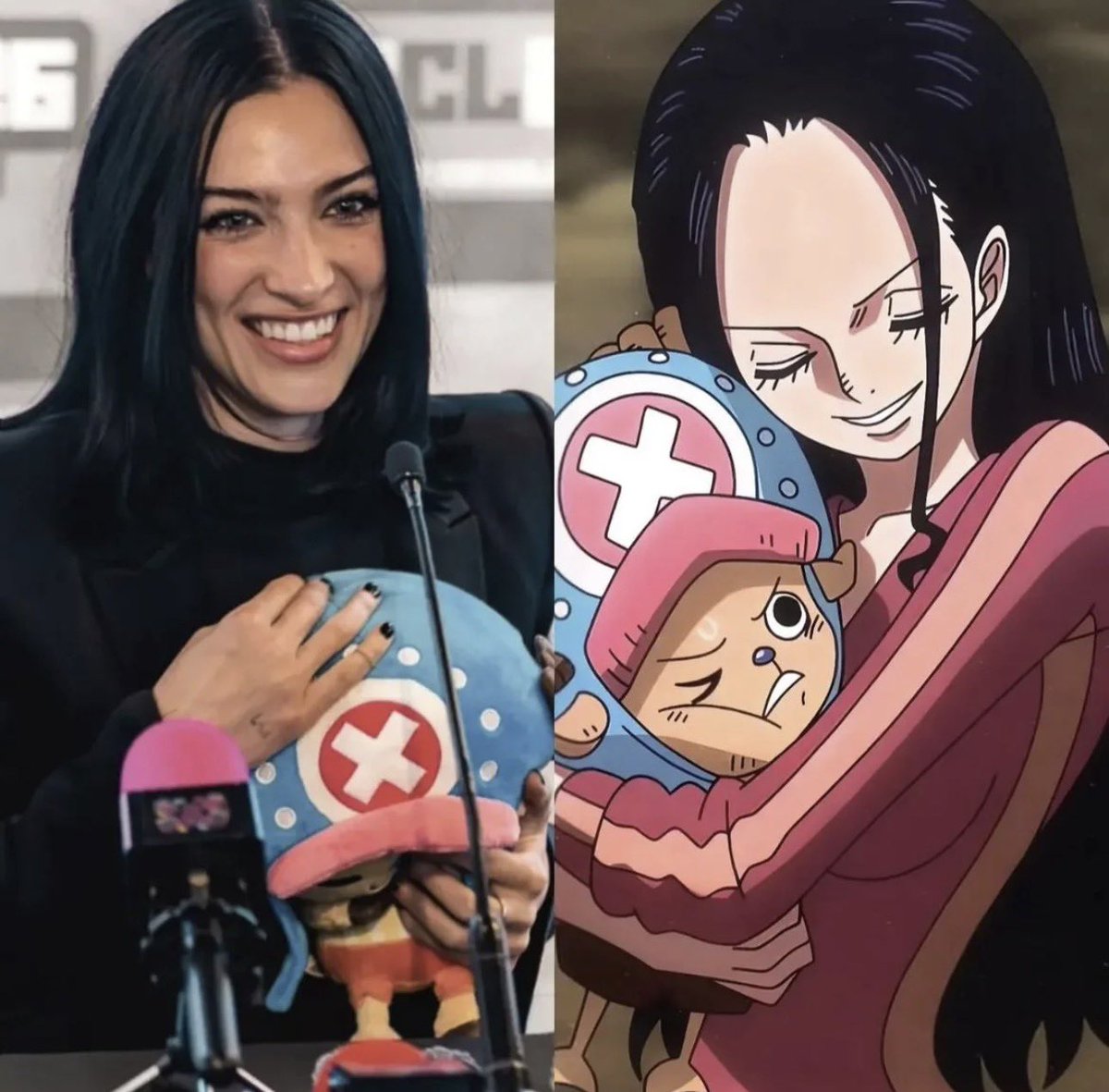 zororobinwife's tweet photo. chopper will always be her baby 😭🫶🏻 https://t.co/X9OCxYUM0b