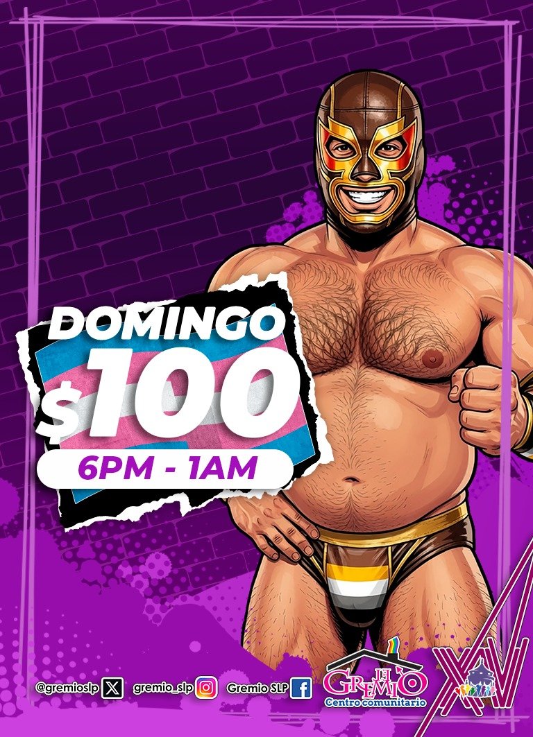 gremioslp's tweet photo. Domingo es para disfrutar  y divertirte en @gremioslp con el mejor  ambiente entre hombres y con tres niveles, diseñados para pasarla bien. 

¡Te esperamos!

 #CrusingSLP #GaySLP  #bears https://t.co/kr6u1Yog35