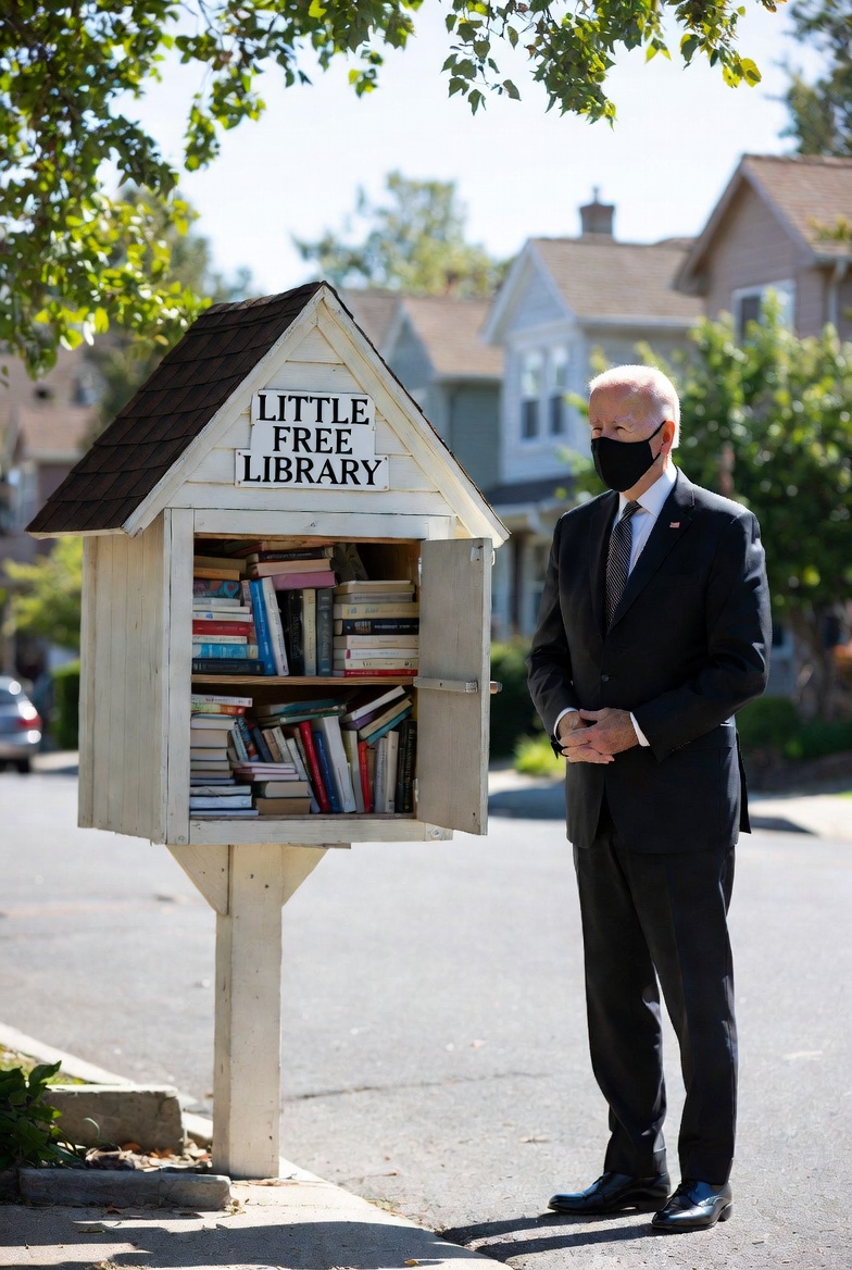 JohnRoseWrites's tweet photo. Joe Biden trying to get funding for his library!😂😂 https://t.co/mXdvDRcWPM