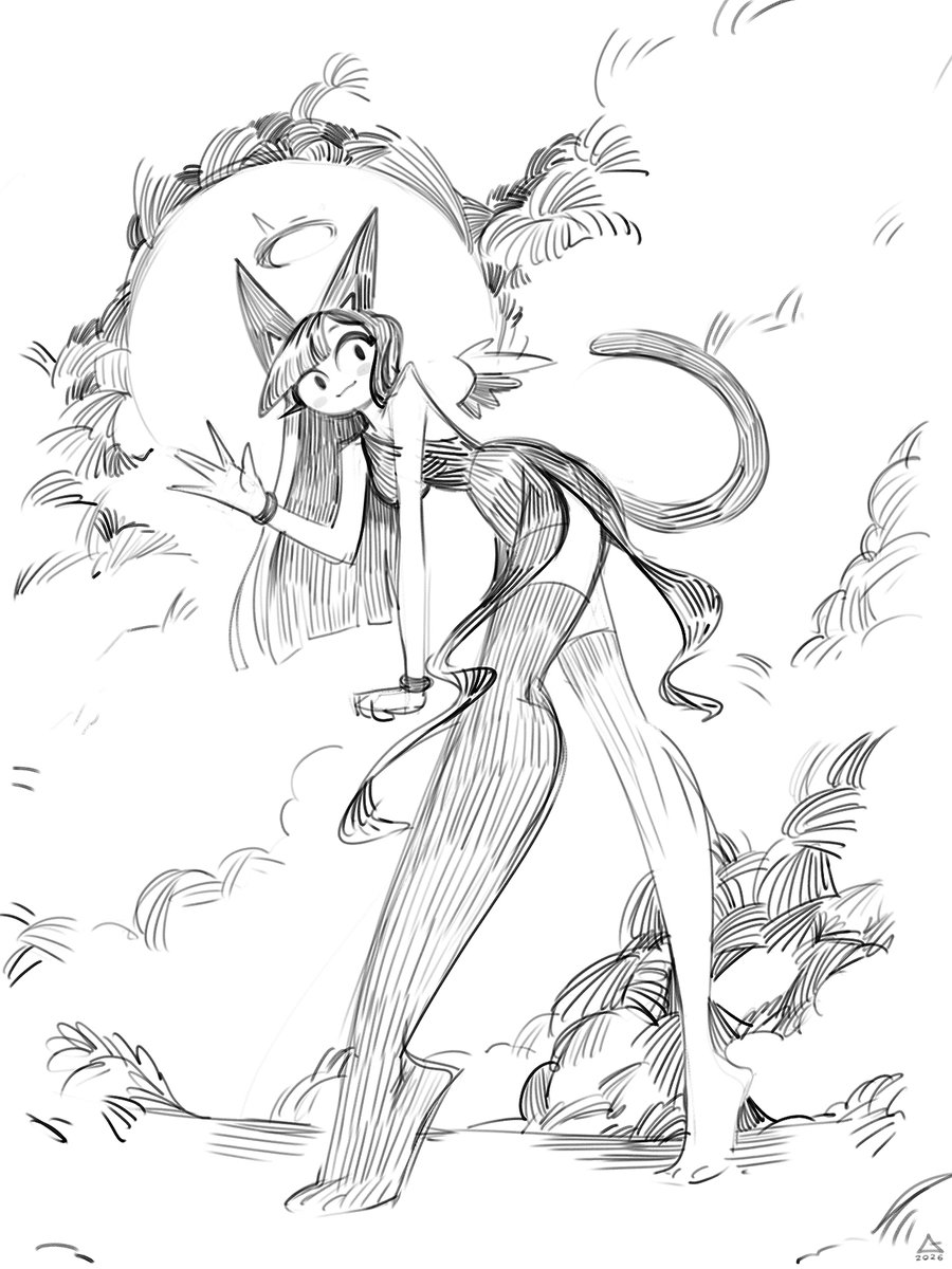 Andaerz's tweet photo. Daily #2112 - Significantly doodle https://t.co/21b7LGtR9L