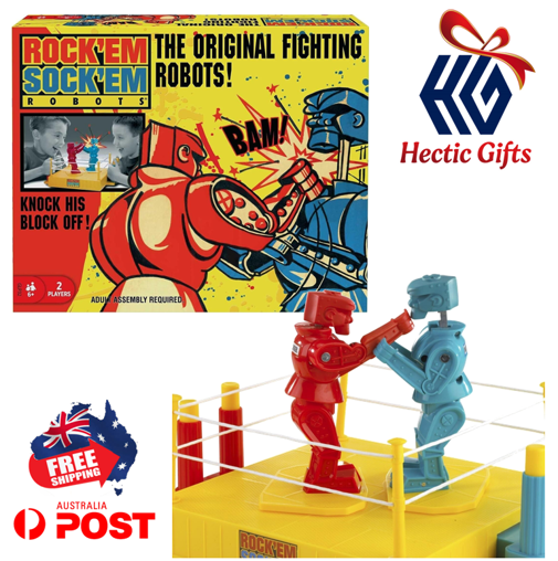 HecticGifts's tweet photo. NEW Mattel - Rock 'emSock 'emRobots Game
https://t.co/tsLnU3GGw9
#New #HecticGifts #Mattel #RockEmSockEmRobots #Game #Boxing #Red #Blue #KnockHisBlockOff #Children #Kids #FamilyFun #FreeShipping #AustraliaWide #FastShipping https://t.co/oJgAWEIzqZ
