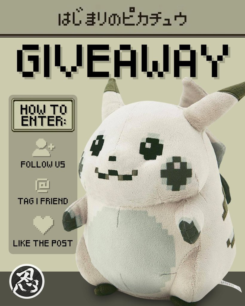 astro_degens's tweet photo. A classic returns… so let’s celebrate with a giveaway ⚡

We’re giving away the adorable Pokémon Original Pikachu Plush Toy (Limited Edition) by The Pokémon Company 🤩
👉 https://t.co/M7XYyBxCnC
The perfect partner to @astrojnr_ your collection!

How to enter:
- Follow @astrojnr_ 
- Like this post
- Tag a friend

Giveaway ends on March 31.
Good luck, Trainers! ⚡