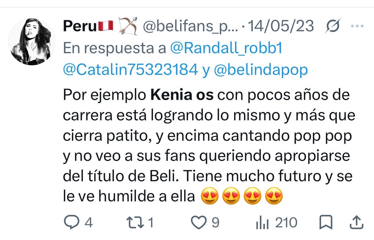 exodoboyy's tweet photo. En el fondo saben lo madre que es Kenia Os, ahora solo le tiran por quedar bien 🙂‍↕️ https://t.co/a0TumNV5Ii