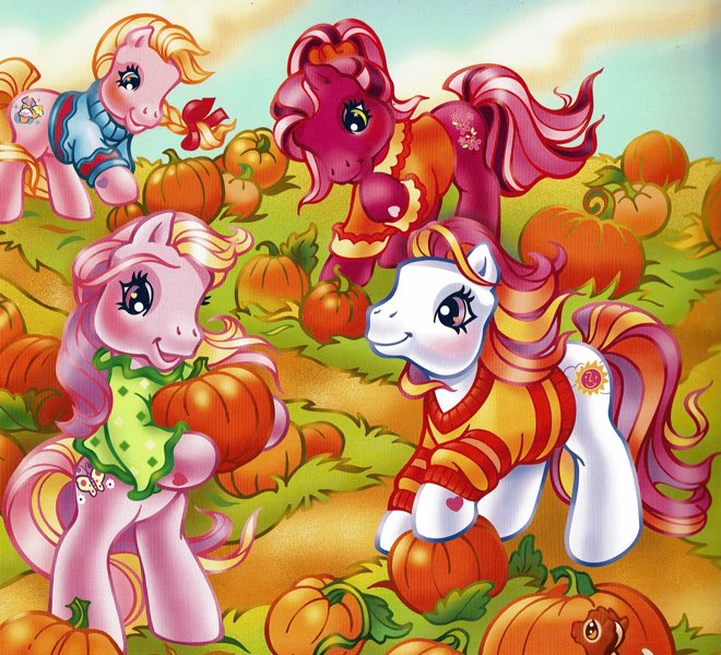 yunfettizsu's tweet photo. What Halloween in Ponyville looks like ˖ ݁♬⋆. https://t.co/Ed7q7rWjww