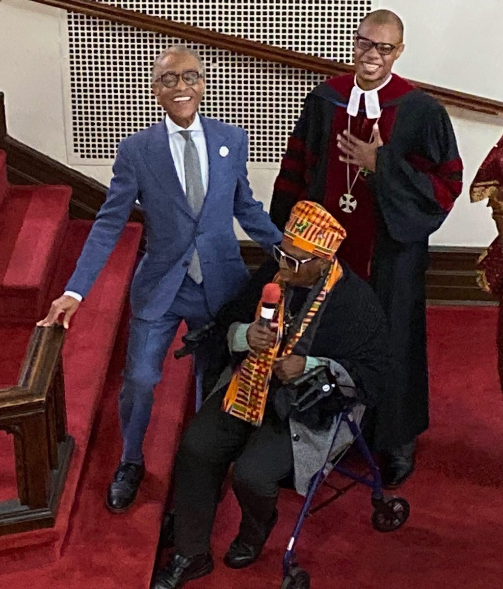 TheRevAl's tweet photo. Saddened to hear of the passing of Mother Katherine Nichson at 105 years old. She was a faithful, longtime National Action Network member as well as a member of Mother AME Zion. She was a gallant warrior for justice who will be missed dearly. She fought many battles and never hesitated to stand up for what was right. 

May she rest in peace.