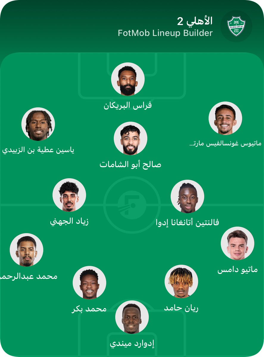 xizioq's tweet photo. تشكيلة أساسية وتشكيلة بديلة ، ينقصنا بس محور مكان ميو يدخل للأساسية + حارس بديل لميندي لو غاب مع مداورة بين هالعناصر خلال الموسم قادرين نكوش على كل البطولات ليه لا https://t.co/Te8k2ldKPH