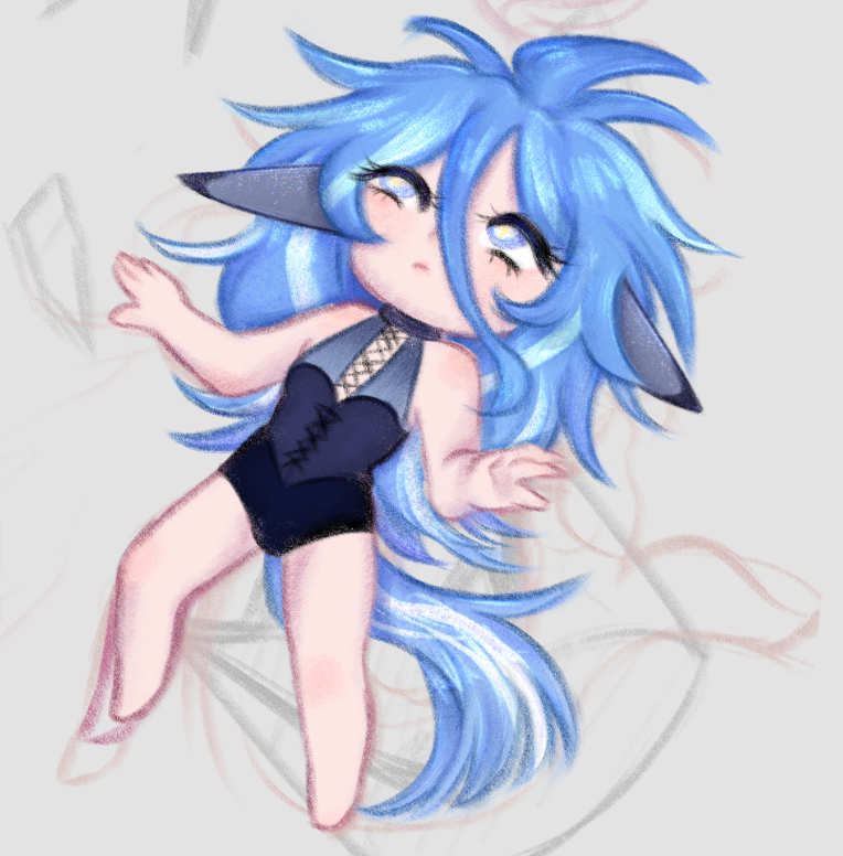 MeliiBzz's tweet photo. I try my best.../ᐠ ╥ ˕ ╥マ

#WIPㅤ https://t.co/h43QbV3cqD
