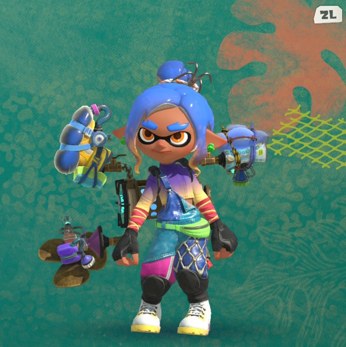EVaz18's tweet photo. Splatoon Raiders https://t.co/rsDAc6RpSR