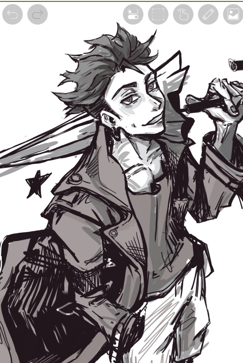 lizi_x_x's tweet photo. I'm the laziest person alive, instead of refining the lineart and putting down nice colors, I started testing the shading with my standard color palette, god how annoying https://t.co/eMqTbwi8YY