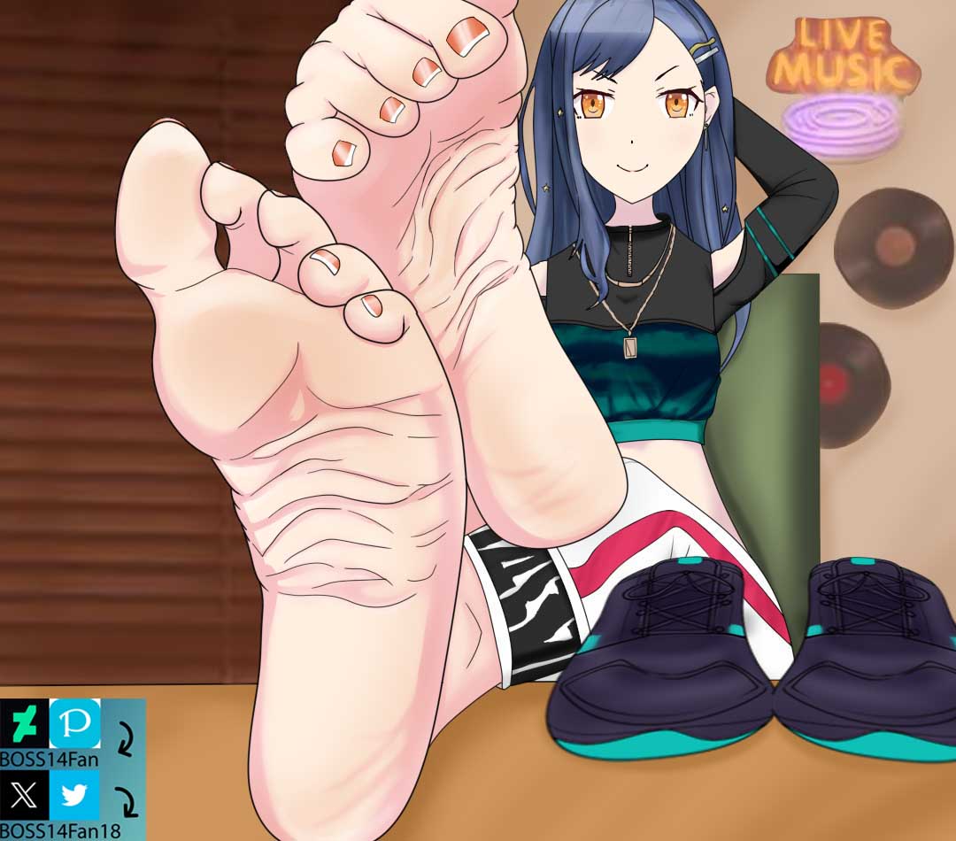 BOSS14Fan18's tweet photo. An-chan 1/5 #footfetishart #ShiraishiAn https://t.co/ZnnVj79gbW