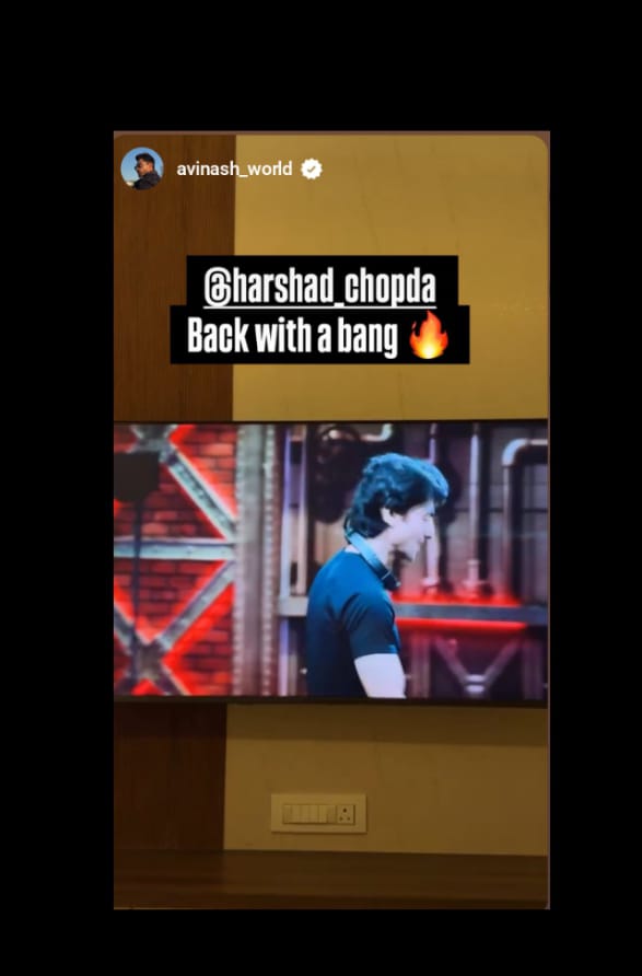 Avinashbanger's tweet photo. This is the best and honest thing About you @Avinash_galaxy Bhai , You support your people till the end no matter what 💪🔥 
#Avinashmishra
#Harshadchopda 
#Lockupp2 https://t.co/uzbgXaStRh