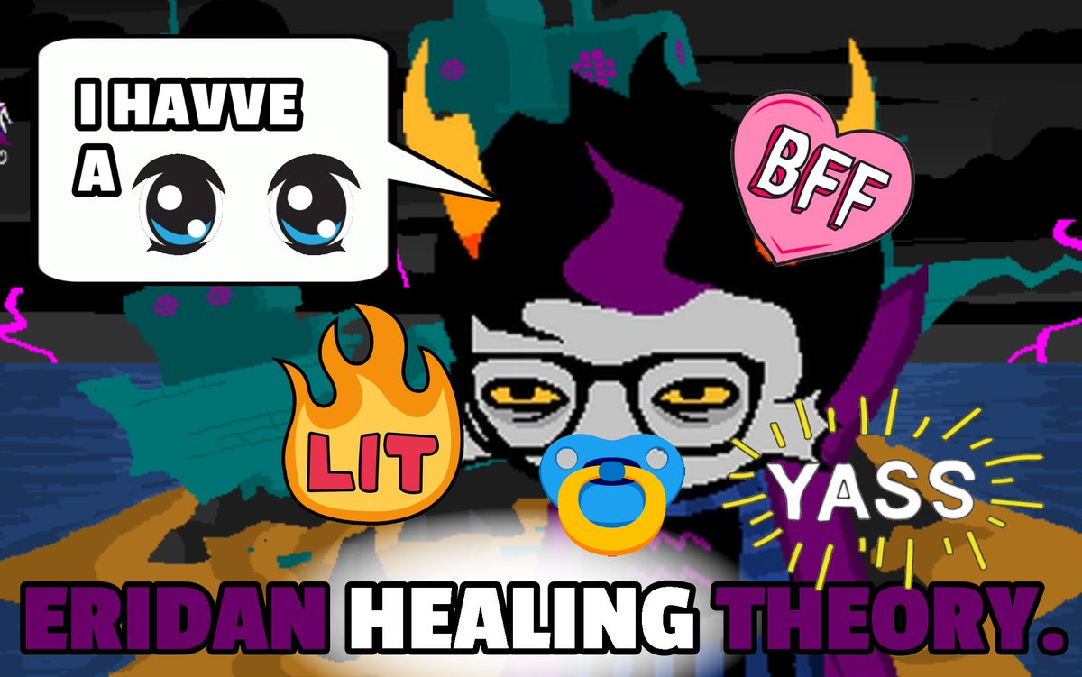 dykeimedias's tweet photo. “eridan is a twink“ “eridan is racist“ eridan is HEALING https://t.co/wxM22p4rel