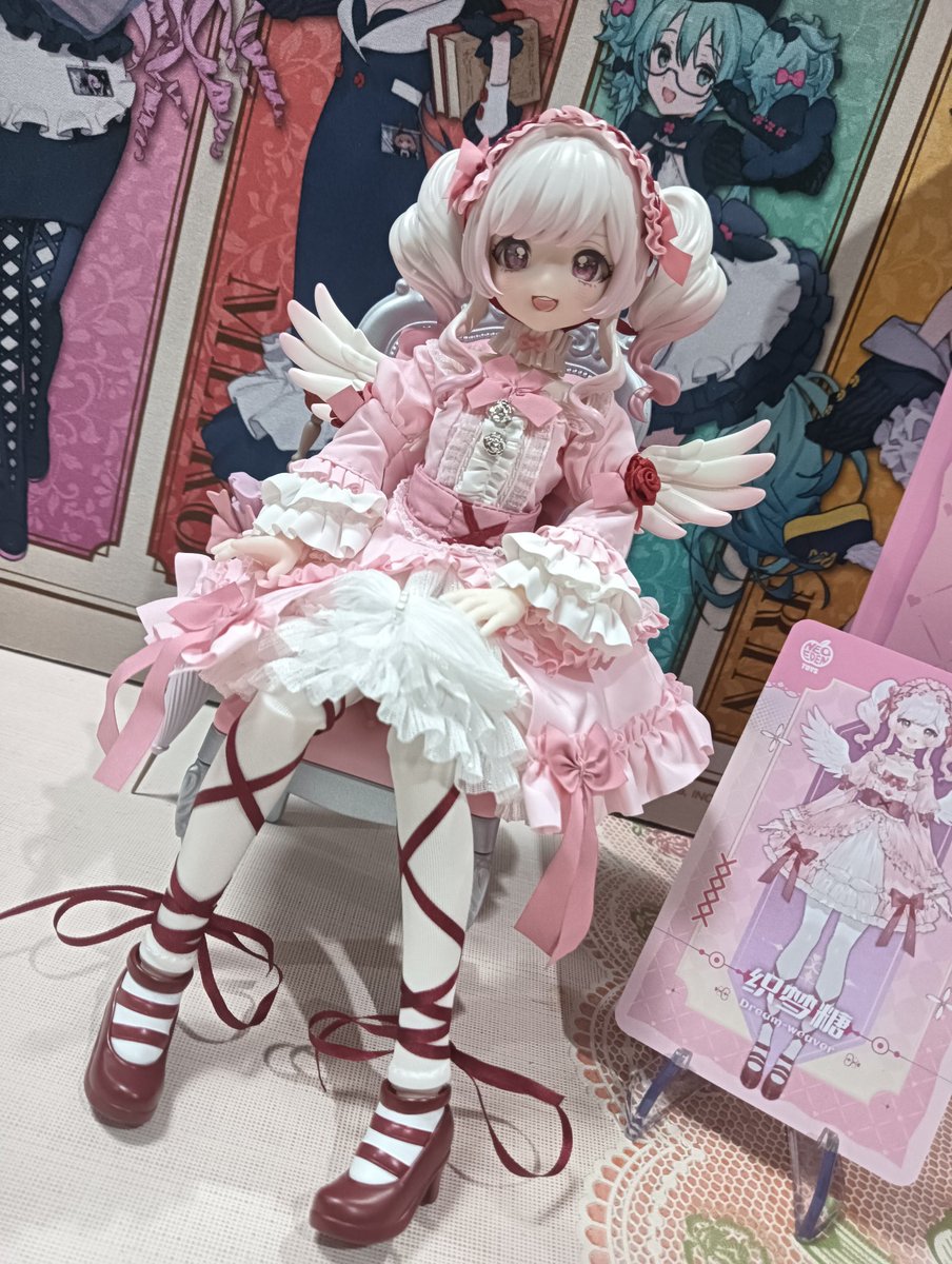 キャー！🫣🥰 すごくかわいい！きれいなピンク色！ ⸜(｡˃ ᵕ