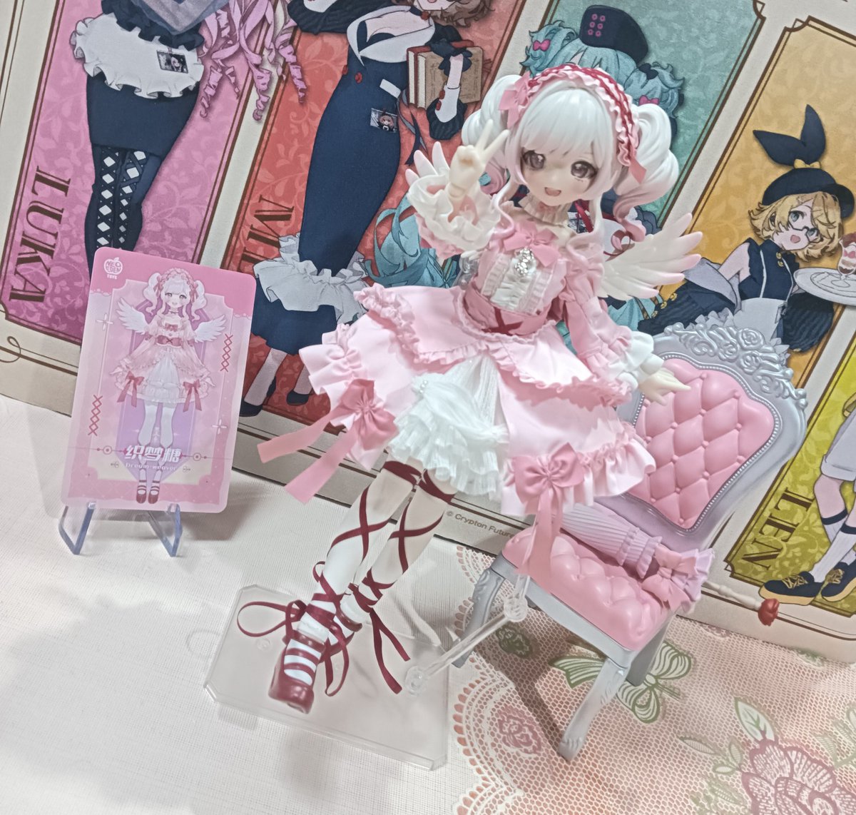 キャー！🫣🥰 すごくかわいい！きれいなピンク色！ ⸜(｡˃ ᵕ