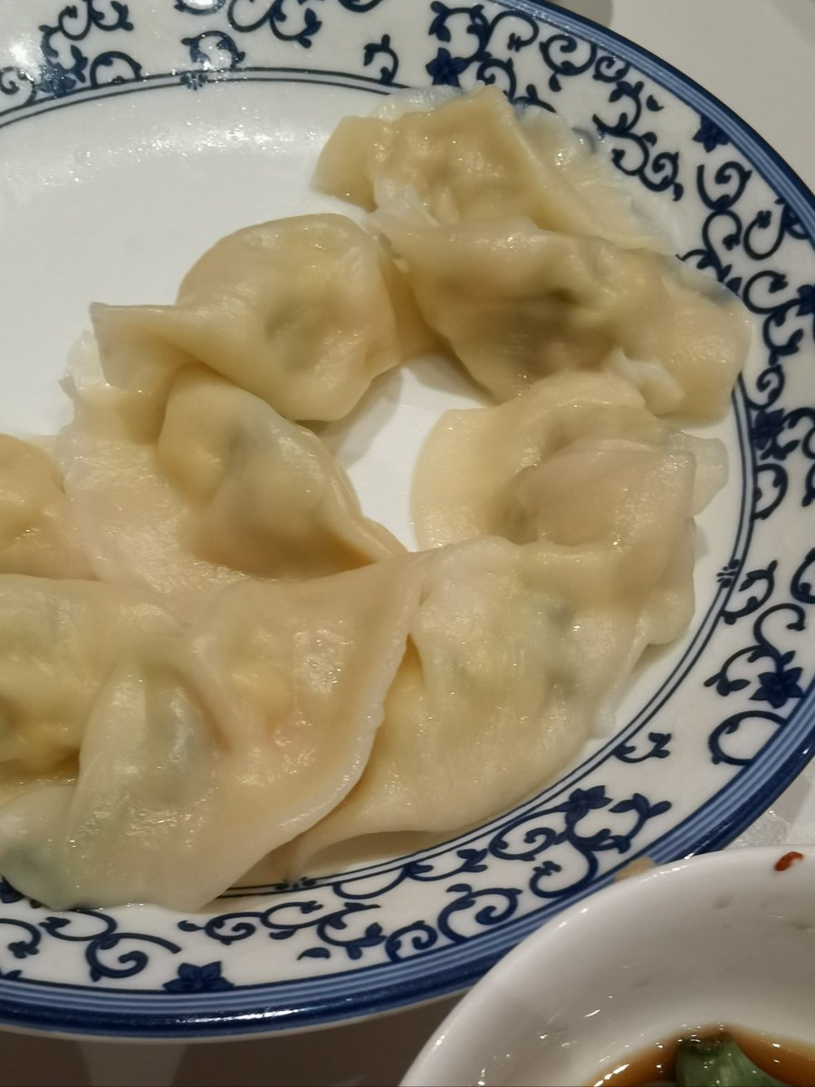 EvelinBelmcf's tweet photo. Just discovered the coziest hole-in-the-wall dumpling spot in downtown! Pork and chive dumplings are crispy on the bottom, juicy inside, paired with garlic vinegar—10/10, will be back this weekend! https://t.co/xk5XnoviLP