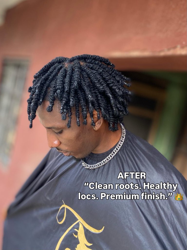 TimzysHair's tweet photo. “Healthy locs are not created in one day. They are protected over time.” https://t.co/vEnEQ91fZl