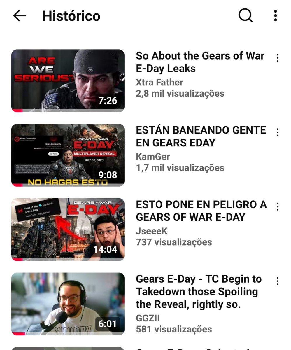 dadawalisson's tweet photo. UPDATE

I was never the original leaker.  
I only shared a video that was already public and viral on TikTok and asked the community if it was real or AI.  
That simple question put me in the center of this whole discussion.

Now there are already multiple monetized YouTube videos talking about my posts:

https://t.co/oLW8suCpOt  
@GGZiiSocial

https://t.co/FZHXDC42sH  
@JseeeK_

https://t.co/eKClqjbNgq  
@KamGerYT

https://t.co/c84i6icaJI  
@MysticVods

These creators are using the content generated from my posts to make monetized videos.  
I, on the other hand, never did that. I never tried to farm money or views from this.

I’m just a guy who has been creating pure Gears content for almost 15 years with zero early access and zero NDA.  
The first time the studio contacted me was a private threat of ban + legal action.

I’m trying to get out of this situation without having my account banned or damaged.  
Everything I’ve done is public and transparent.

If you can help clarify that I was never the original leaker, I’d appreciate it.

#GearsEDay #GearsOfWar #GearsOfWarEDay #CoalitionGears #NeverFightAlone